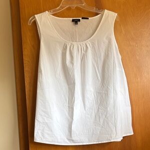 Talbots Classic White Tank Top